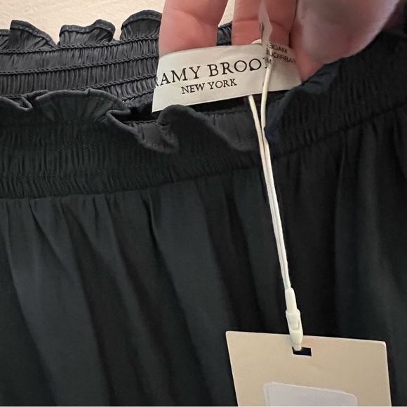 Ramy Brook Fay minidress SZ M navy blue - Picture 6 of 11